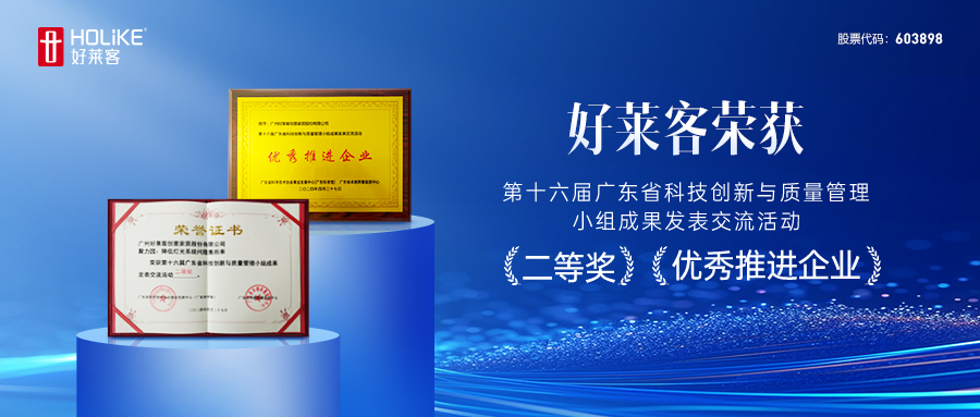 喜报！好莱客在第十六届广东省科技创新与质量管理小组成果发表交流活动斩获三项佳绩